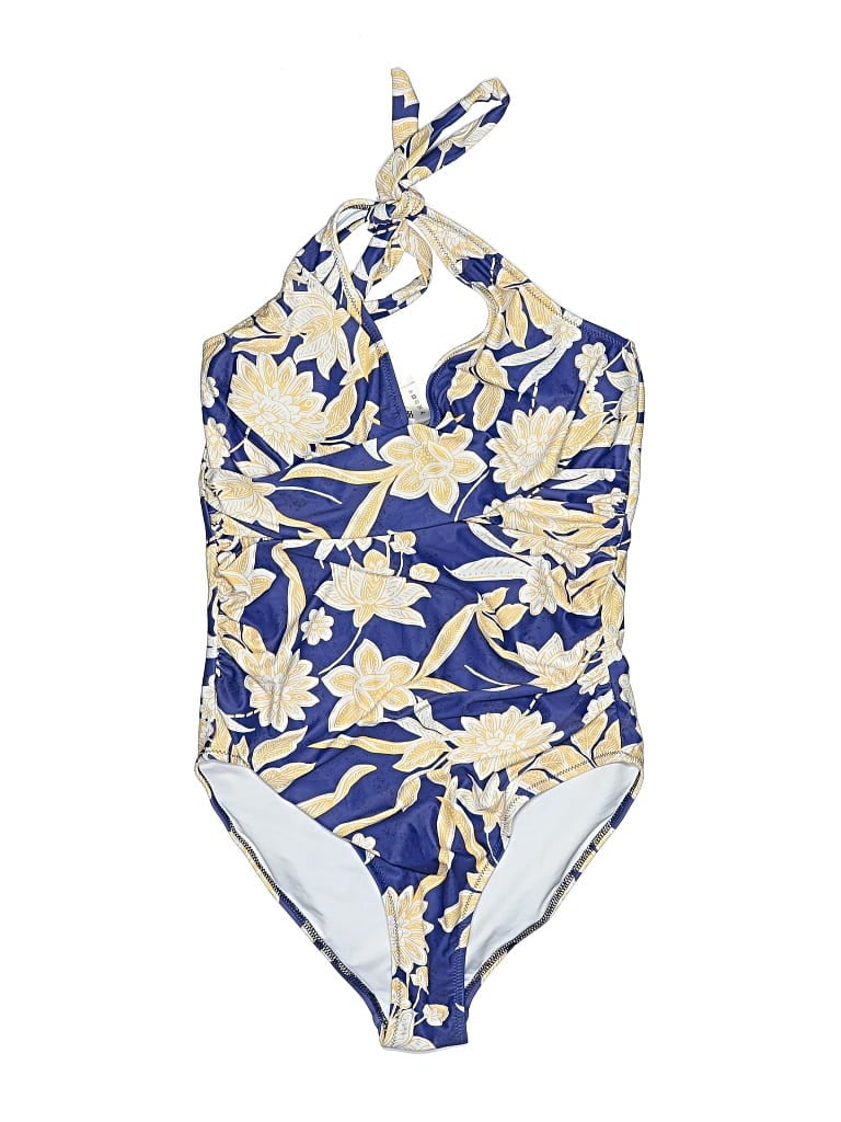 Pre-owned Unbranded One Piece Swimsuit In Blue