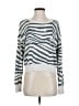 Splendid Stripes Silver Pullover Sweater Size XS - photo 1