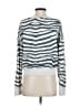Splendid Stripes Silver Pullover Sweater Size XS - photo 2