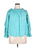 ASHRO 100% Rayon Teal 3/4 Sleeve Blouse Size XL - photo 1