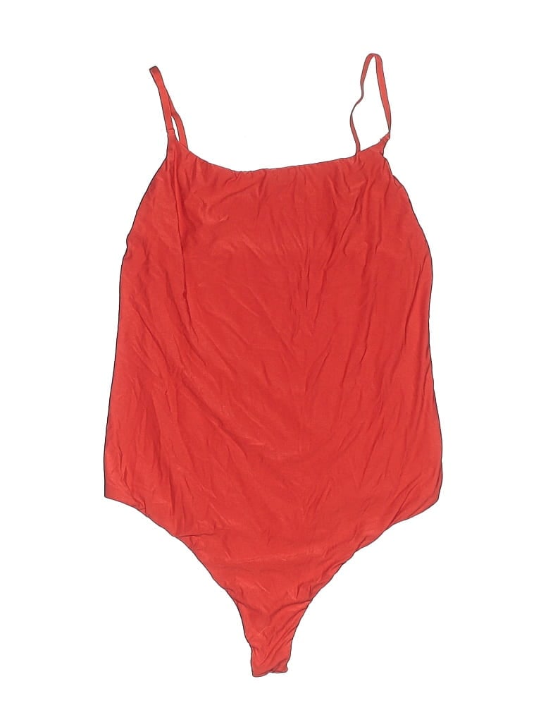 Pre-owned Aerie Bodysuit In Red