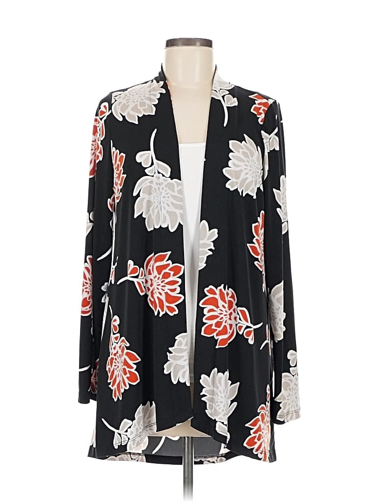Pre-owned Calvin Klein Kimono In Black