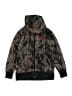 AND1 100% Polyester Brown Zip Up Hoodie Size 6 - 7 - photo 1