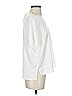 On 34th Solid White Short Sleeve Top Size S - photo 4