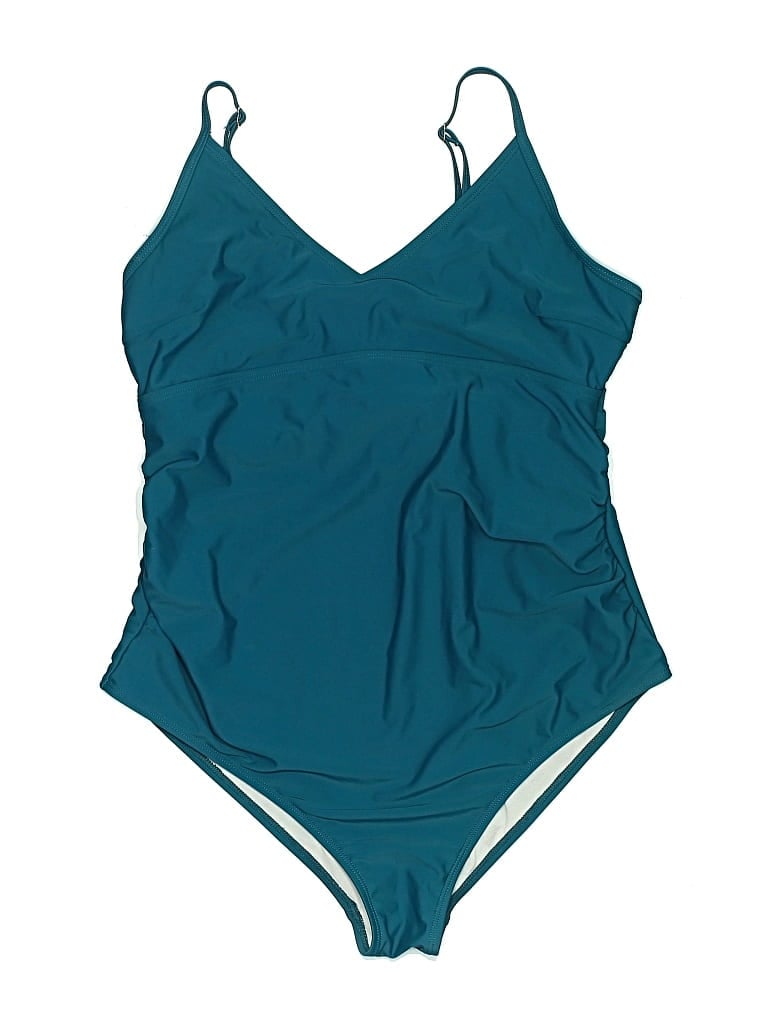 Pre-owned Unbranded One Piece Swimsuit In Blue