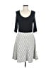 Le Lis Argyle Gray Casual Dress Size M - photo 1