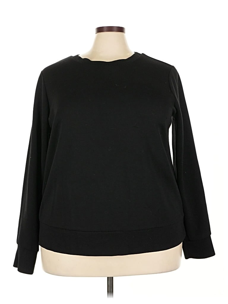 Pre-owned Torrid Active Sweatshirt In Black