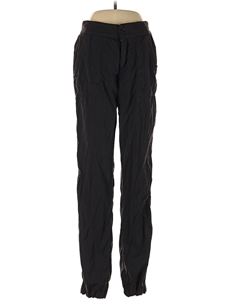 Pre-owned Athleta Track Pants In Black