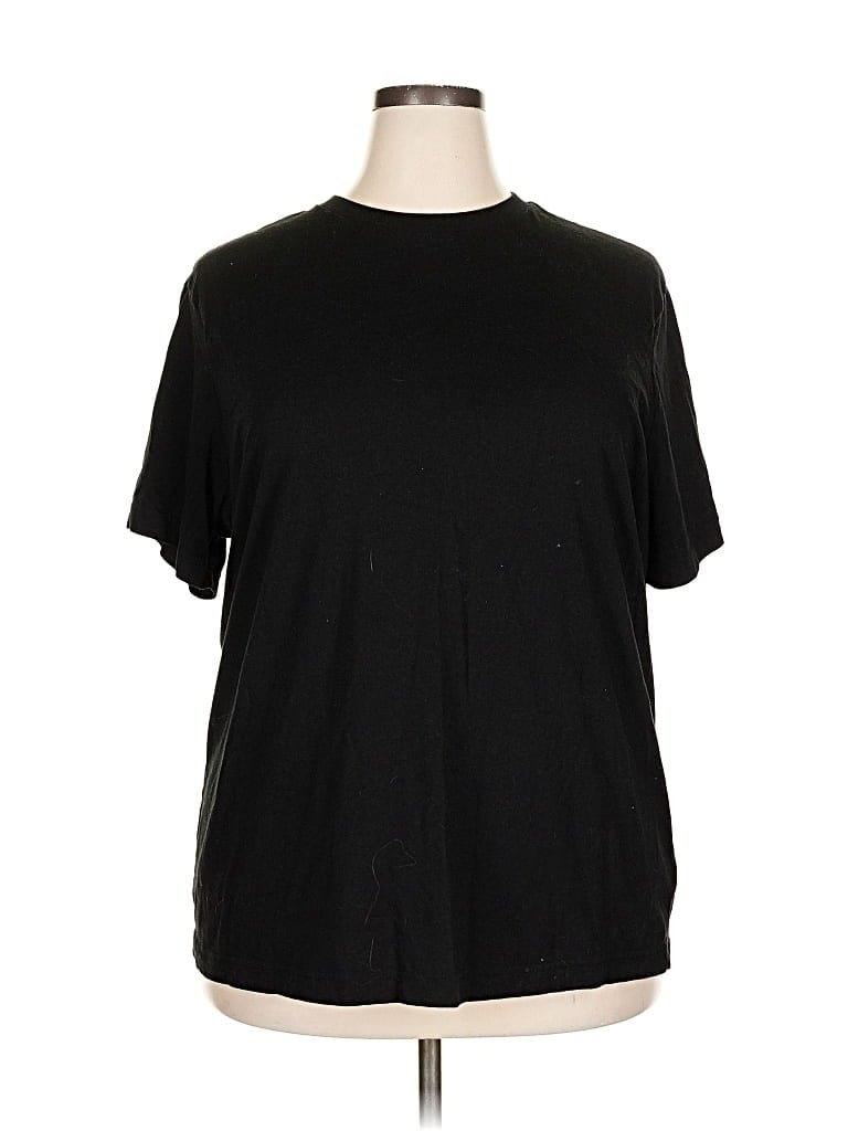 Pre-owned George Short Sleeve T-shirt In Black