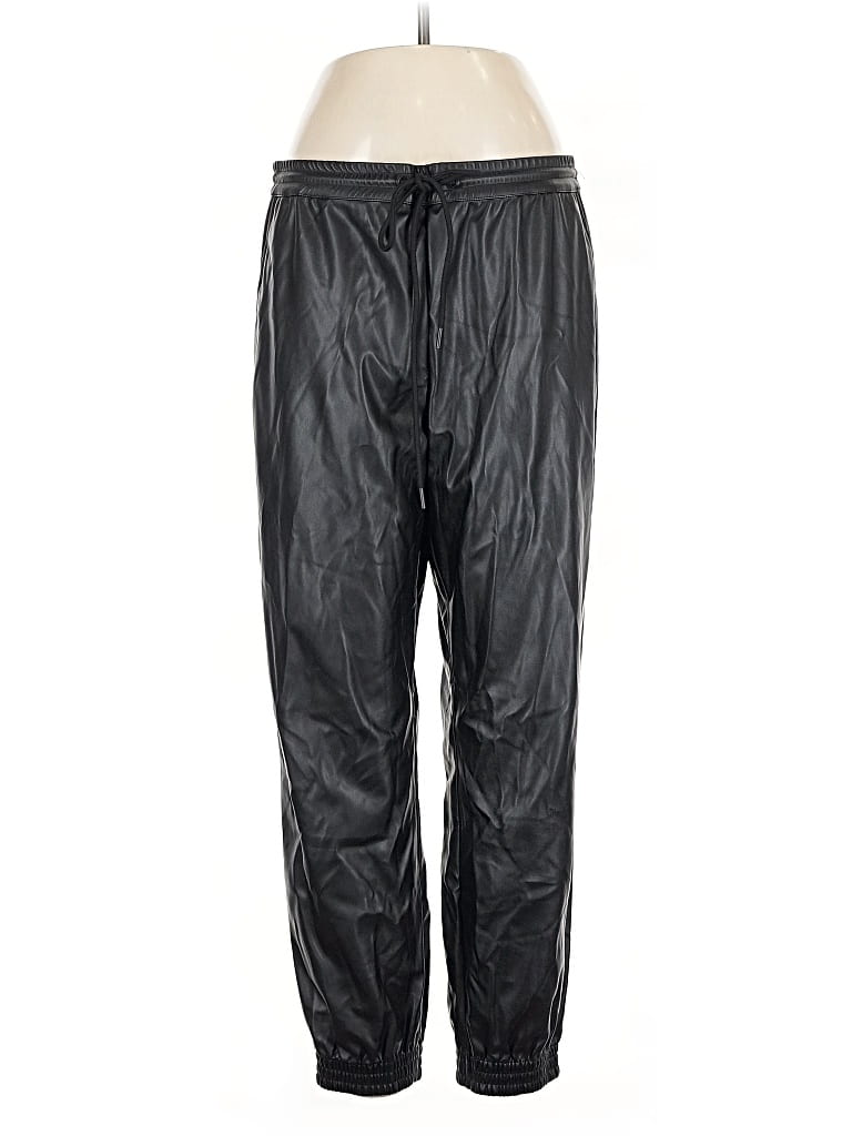 A New Day Faux Leather Pants In Black