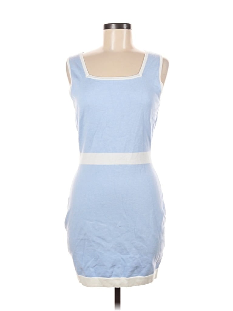 Pre-owned Vici Casual Dress In Blue