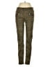 Current/Elliott Animal Print Green Casual Pants Size 25 waist - photo 1