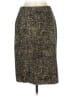 Jigsaw 100% Cotton Tweed Gold Formal Skirt Size M - photo 1