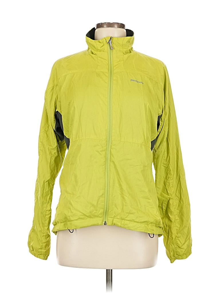 Pre-owned Patagonia Windbreaker Jacket In Green