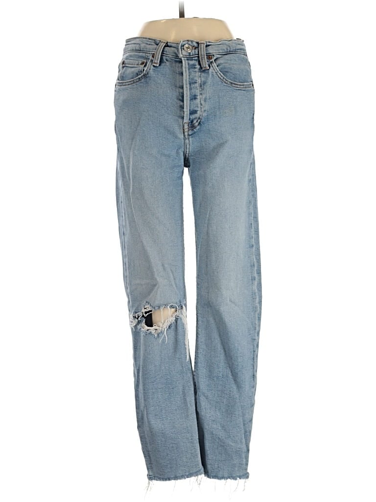 Pre-owned Re/done Jeans In Blue