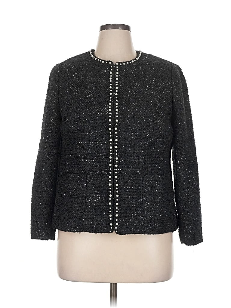 Pre-owned Rsvp By Talbots Jacket In Gray