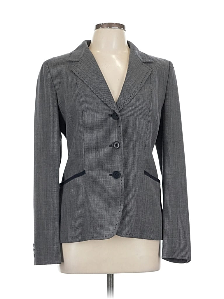 Pre-owned Max Mara Wool Blazer Jacket In Black