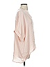 Glam 100% Polyester Pink 3/4 Sleeve Blouse Size S - photo 4