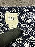 Gap 100% Rayon Hearts Gray Blue Romper Size S - photo 4