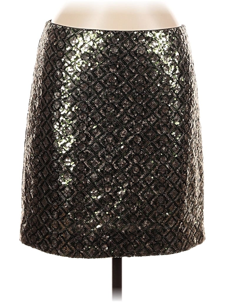 Pre-owned Banana Republic Formal Skirt In Silver