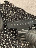 Sanctuary 100% Rayon Polka Dots Black Long Sleeve Blouse Size XL - photo 7