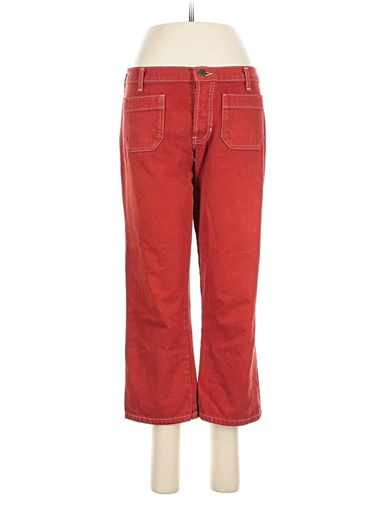 Pre-owned Abercrombie Jeans In Red