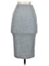 Express Solid Gray Casual Skirt Size XXS - photo 2