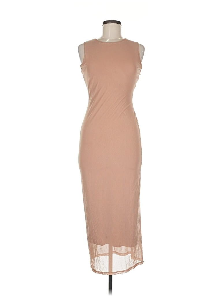 Pre-owned See You Monday Cocktail Dress In Brown