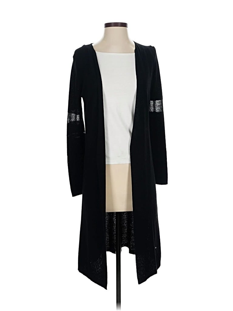 Pre-owned Unbranded Cardigan Sweater In Black