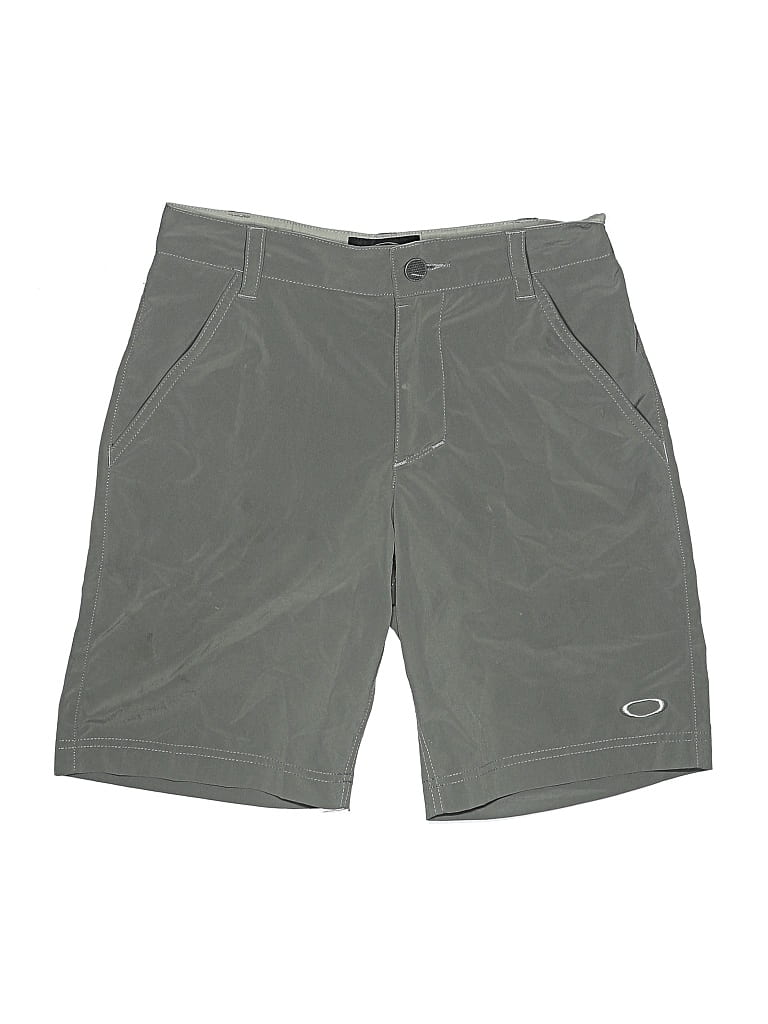 Pre-owned Oakley Kids' Athletic Shorts In Gray