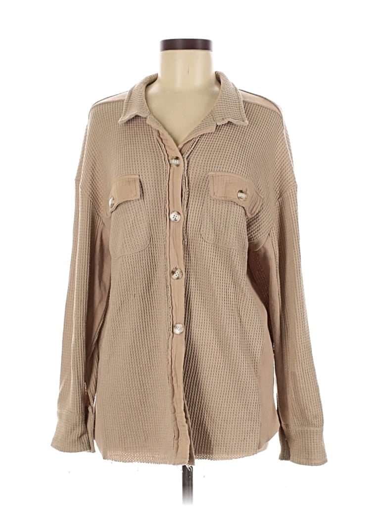 Pre-owned Unbranded Jacket In Brown