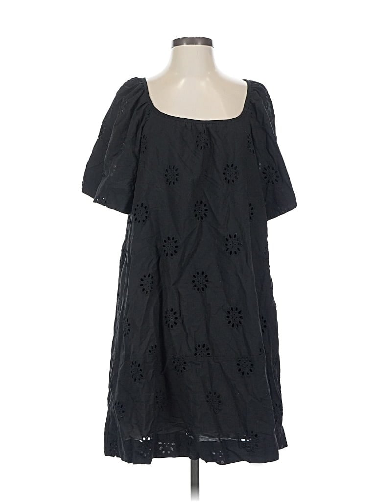 Pre-owned Free Assembly Casual Dress In Black