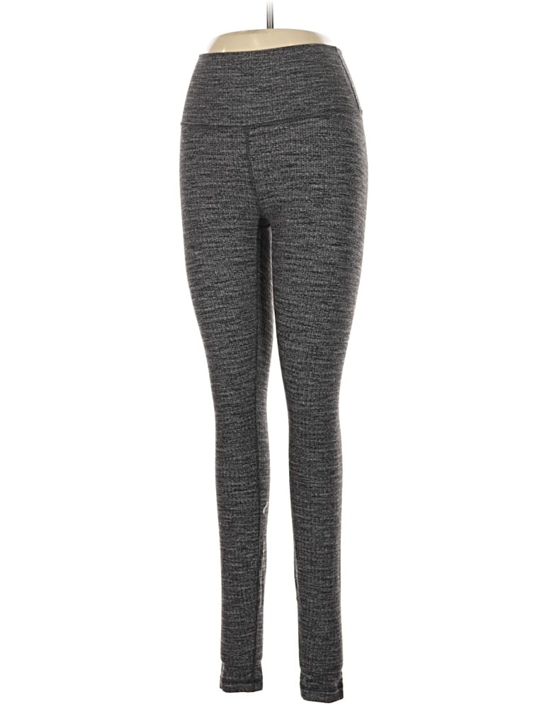 Pre-owned Lululemon Athletica Active Pants In Gray