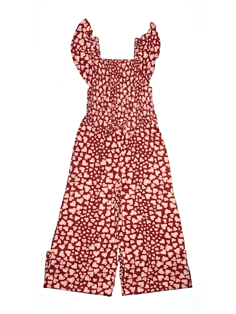 Pre-owned Picapino Kids' Jumpsuit In Burgundy