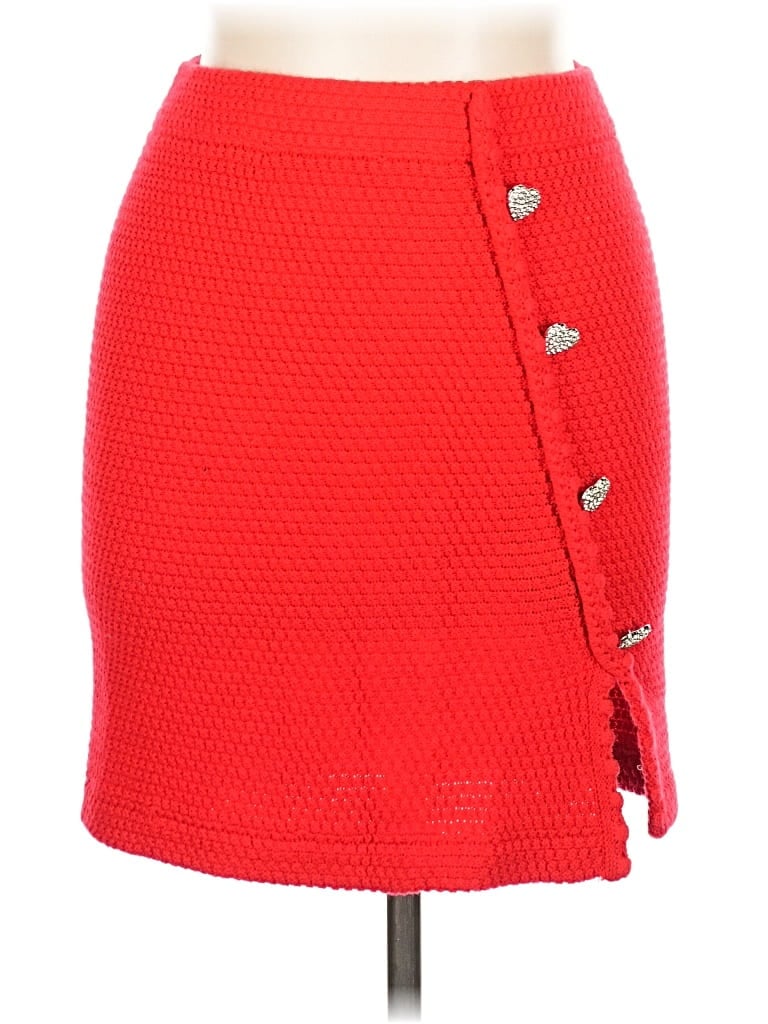 Pre-owned Unbranded Casual Skirt In Red