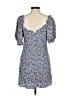 VICI Floral Blue Casual Dress Size M - photo 2