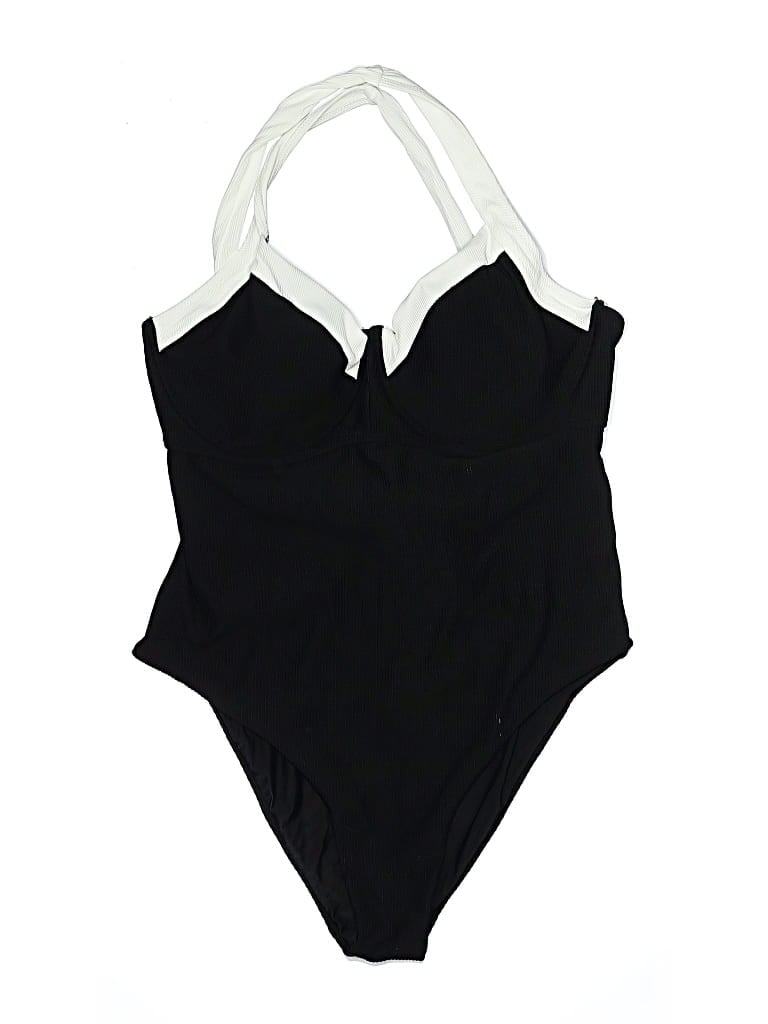 Pre-owned Berlook One Piece Swimsuit In Black