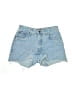 Bill Blass 100% Cotton Blue Denim Shorts Size 8 (petite) - photo 1