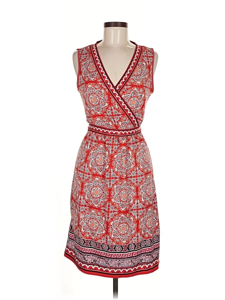 Pre-owned Max Studio Casual Dress In Red