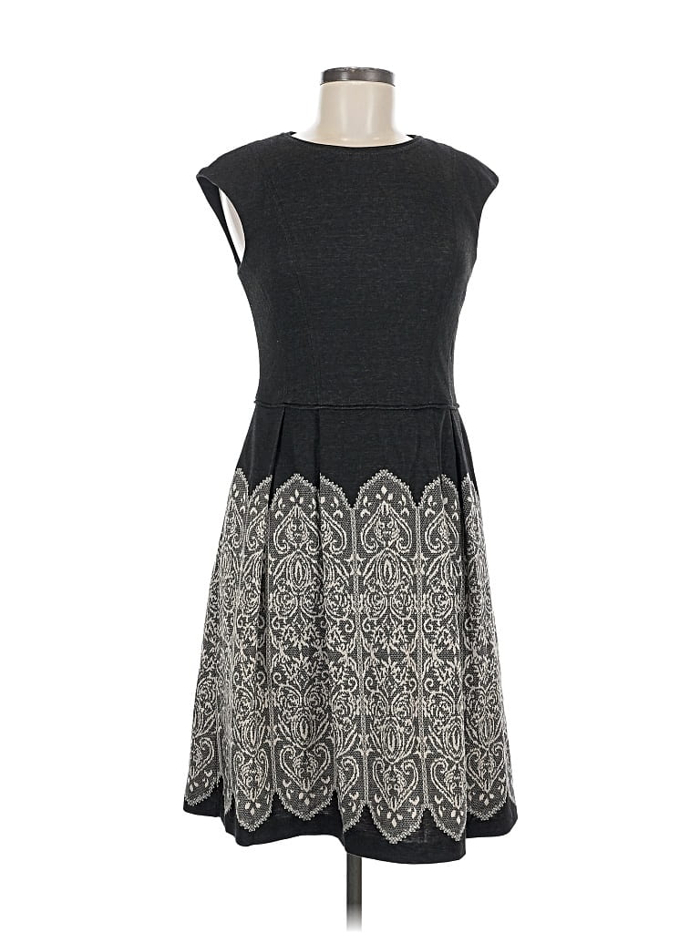 Pre-owned Maggy London Casual Dress In Gray