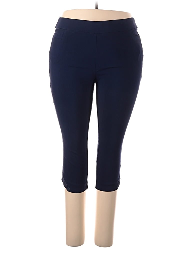 Pre-owned Kim Rogers Active Pants In Blue
