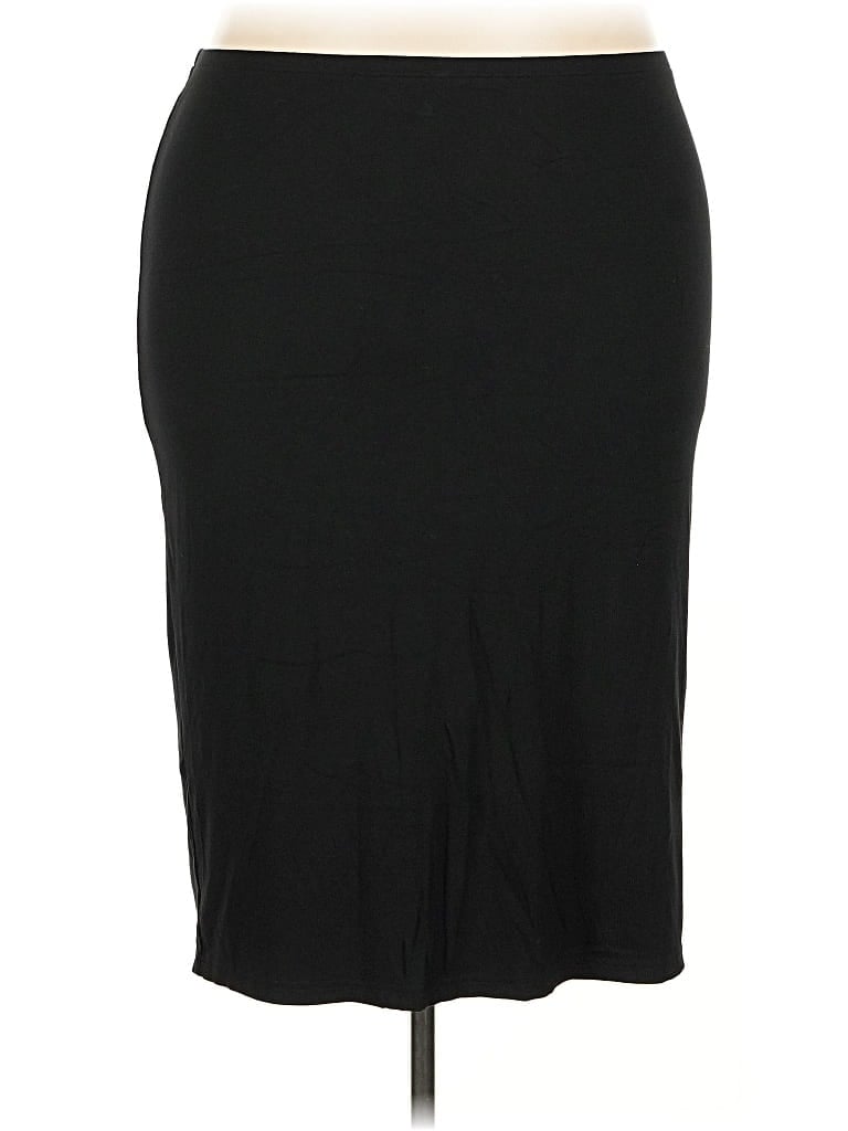 Pre-owned Divided By H&m Formal Skirt In Black