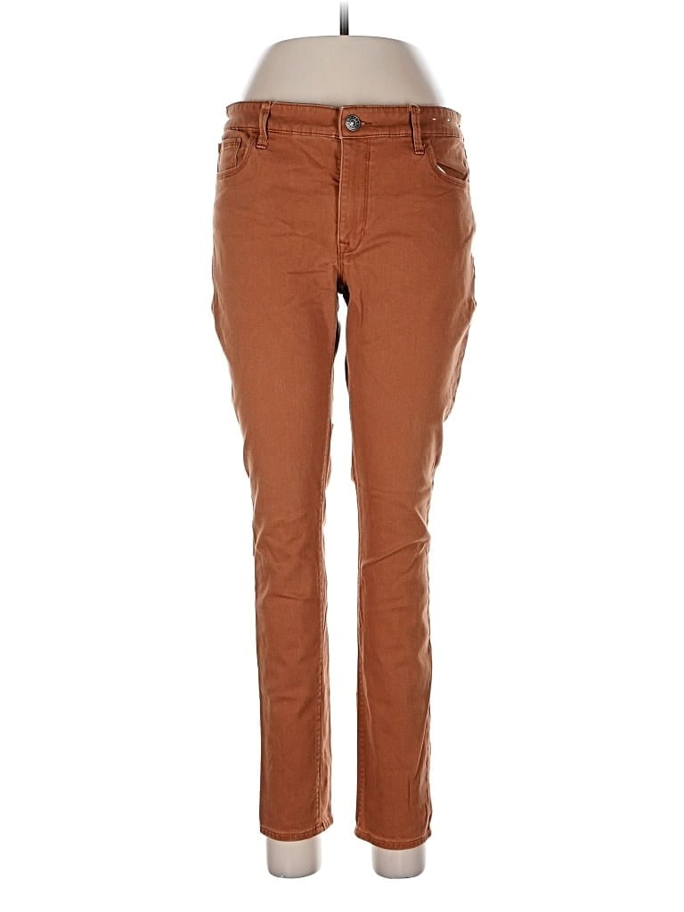 Pre-owned Express Casual Pants In Brown