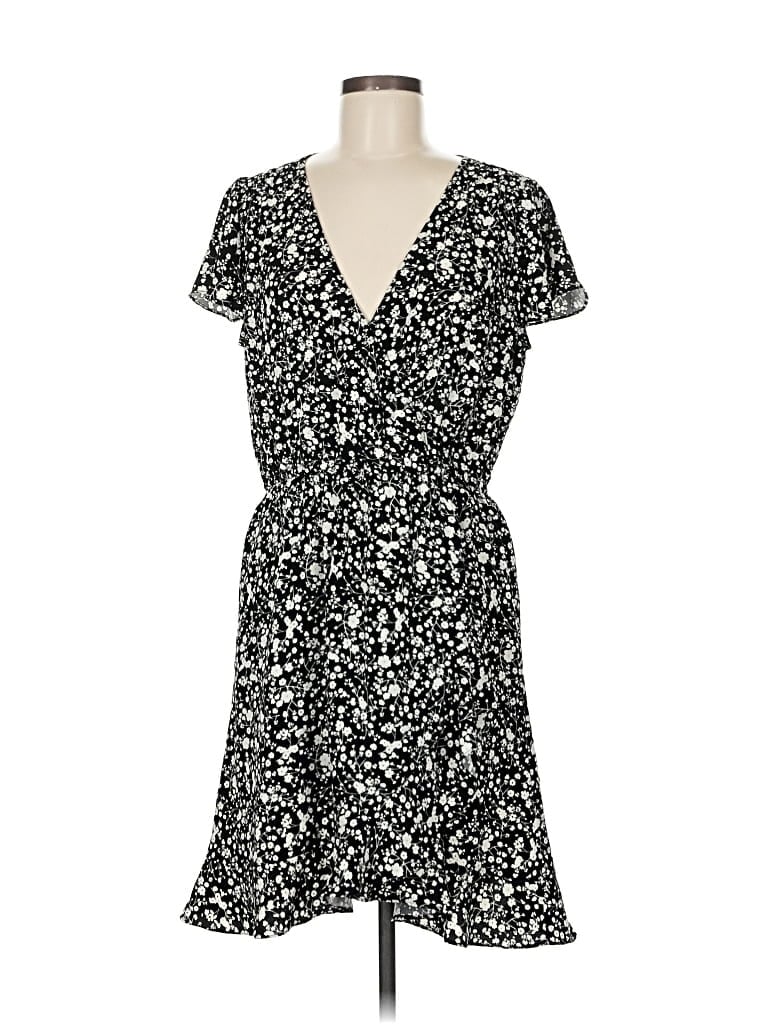 Pre-owned J.crew Mercantile Casual Dress In Black