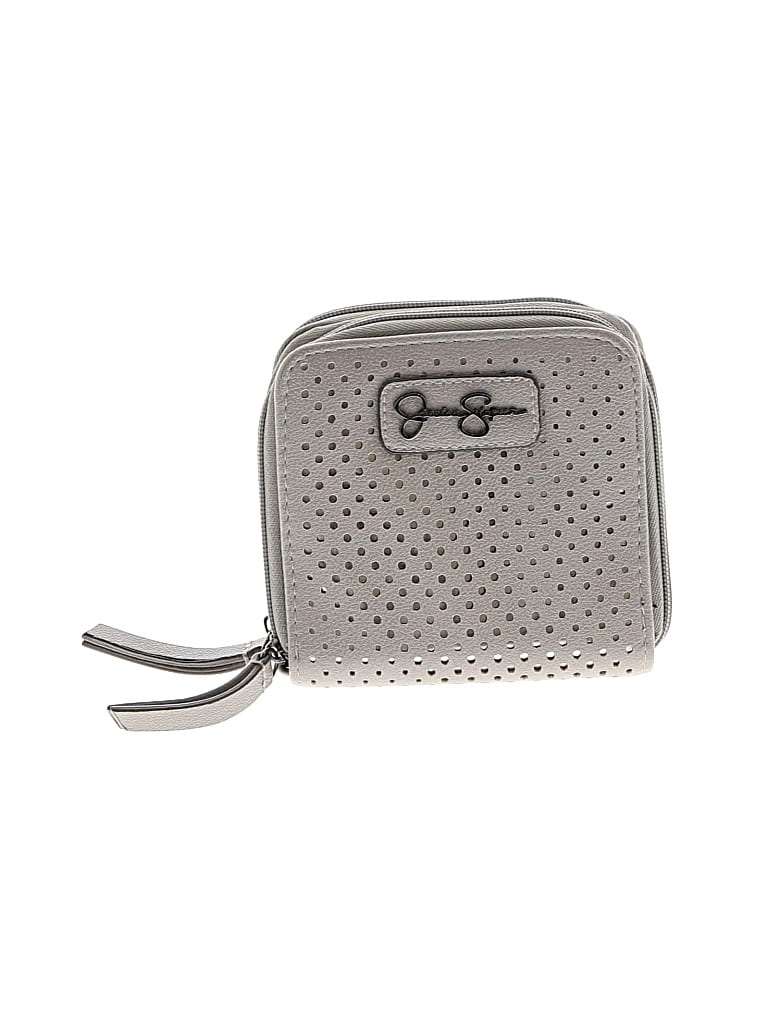 Pre-owned Jessica Simpson Wallet In Gray