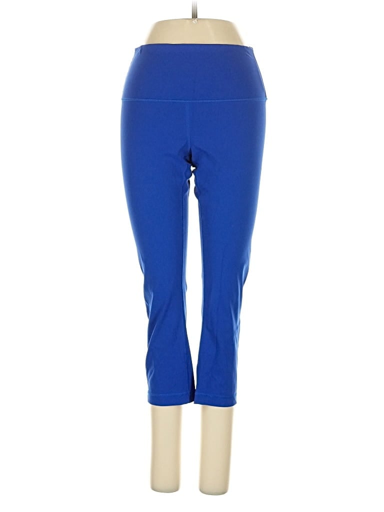 Pre-owned Lululemon Athletica Active Pants In Blue