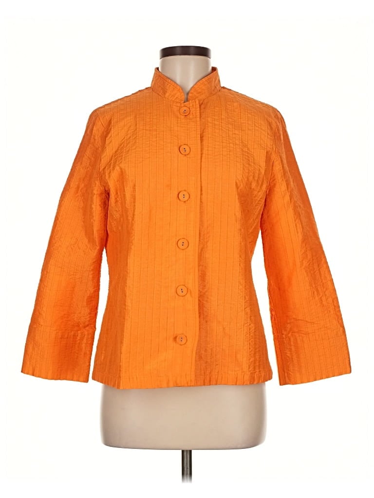 Pre-owned Chico's Jacket In Orange