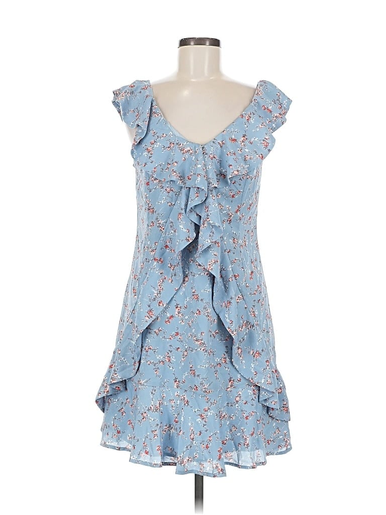 Pre-owned Lulus Casual Dress In Blue