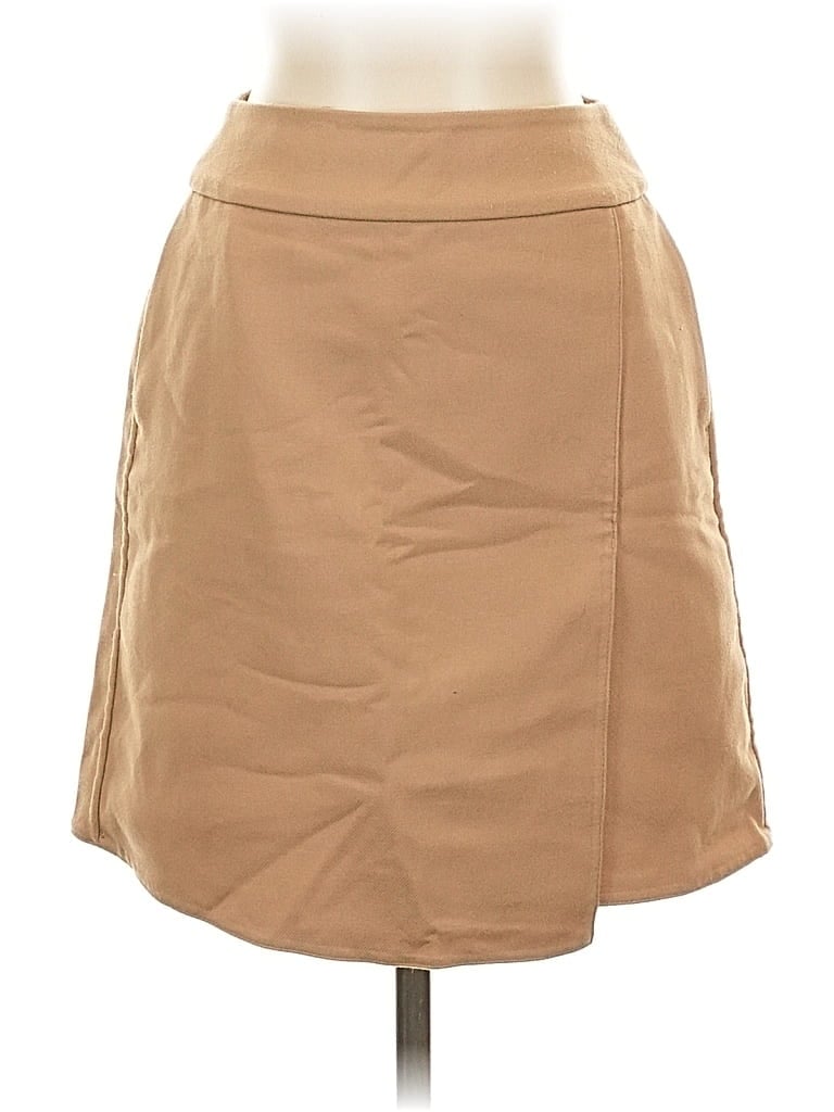 Pre-owned Uniqlo Casual Skirt In Brown