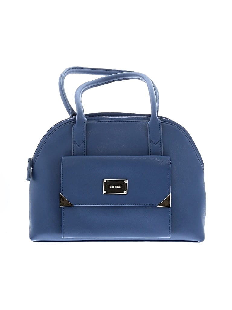 Pre-owned Nine West Shoulder Bag In Blue